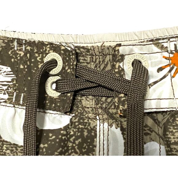 Aeropostale Board Shorts Mens S Hawaiian Floral Tropical Vacation Beach Cruise - Picture 5 of 10